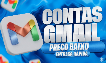 CONTAS GMAIL, EMAILS, NOVAS CRIADAS IP BR [ENTREGA AUTOMÁTICA]