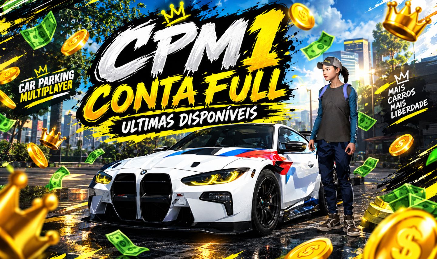 [ULTIMAS DISPONIVEIS] CONTA FULL PREMIUM- (CAR PARKING MULTIPLAYER 1) CPM1
