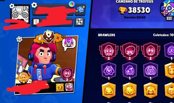 Conta Brawl stars 7 anos