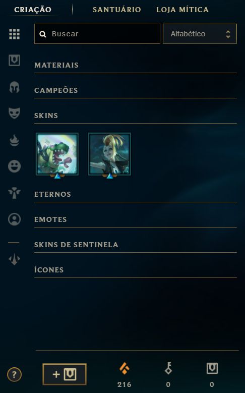 [Full Acesso - Criador Único] Handlvl Smurf - SUP - Plat 4 - Ícones Pagos/Borda