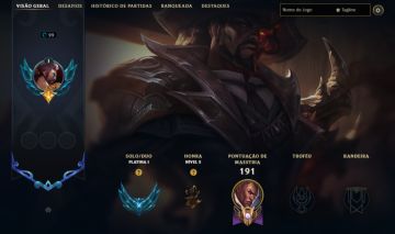 CONTA PLATINA 1 / YASUO EMISSÁRIO DA ESCURIDÃO / UDYR ULTIMATE / 31 SKINS /35KEA