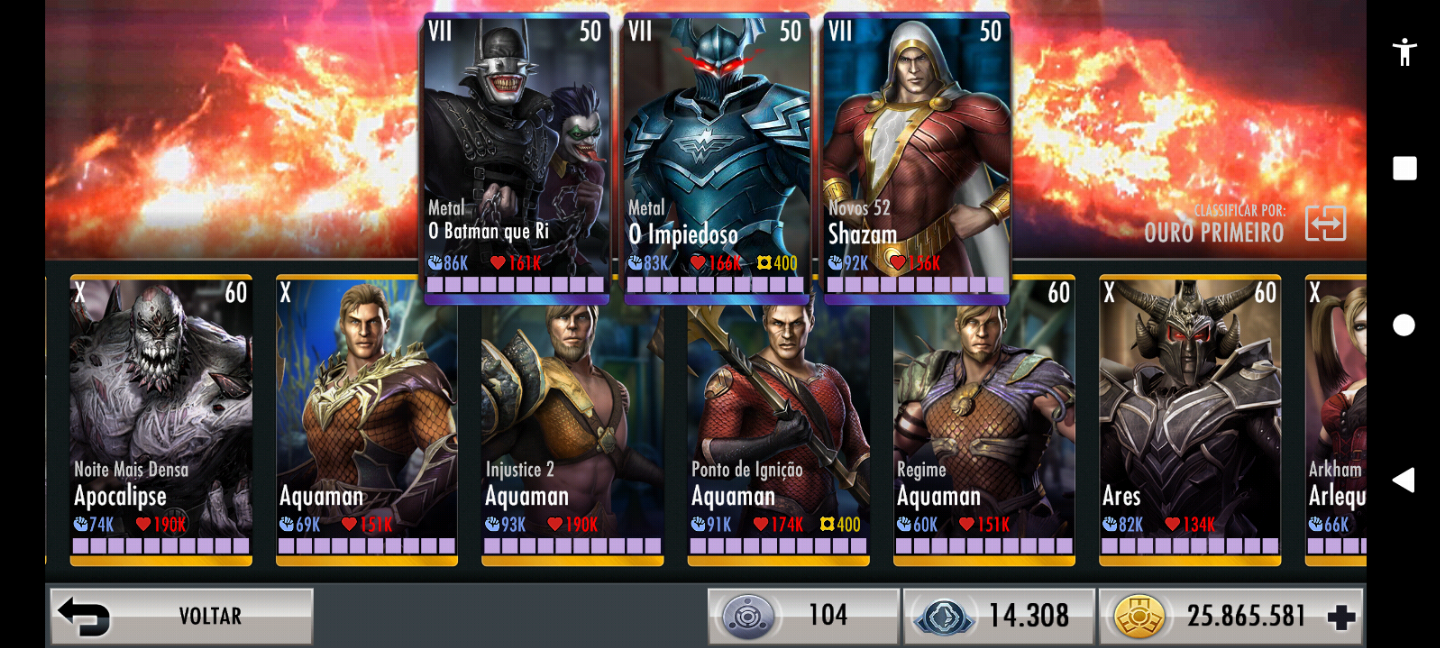 Conta Injustice gods vip - Full acesso ( MEGA PROMOÇÃO ) :-$