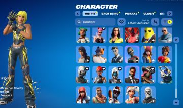 CONTA OG FORTNITE CAP. 1 TEMP. 5 | 170 SKINS RARAS + MACHADO LEVIATHAN + ITENS