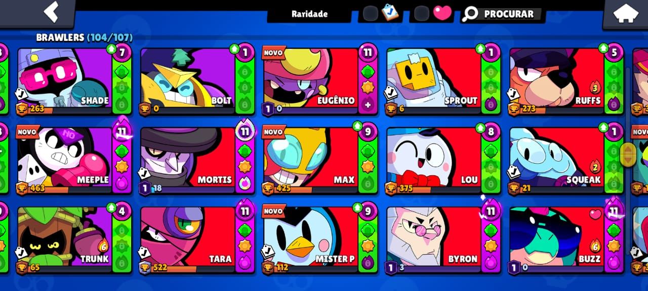 CONTA SUPERCELL PREMIUM CLAHS ROYALE E BRAW STARS