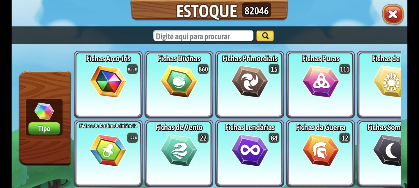 Conta De Dragon City Quase Full Skins