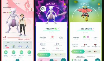 Mewtwo + Tapu Bulu + 9 Shinies + 4 Perfeitos (100%)| Nível 49 | 924k Poeira Pk19