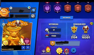 (70% OFF) CONTA BRAWL STARS FULL MESTRE, 570 SKINS TOTAIS! ( NO SEU E-MAIL )