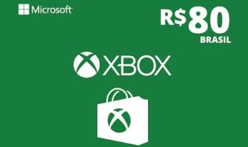 Gift Card Xbox R$ 80 Reais | Código Original | Envio Rápido No Chat