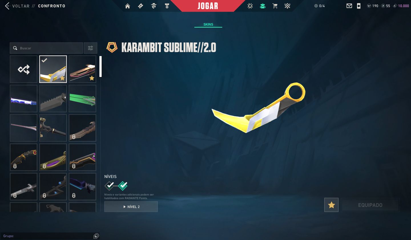CONTA DE VALORANT mais de 26 skins COMPRADAS (SKINS EXCLUSIVAS) peak imortal 2