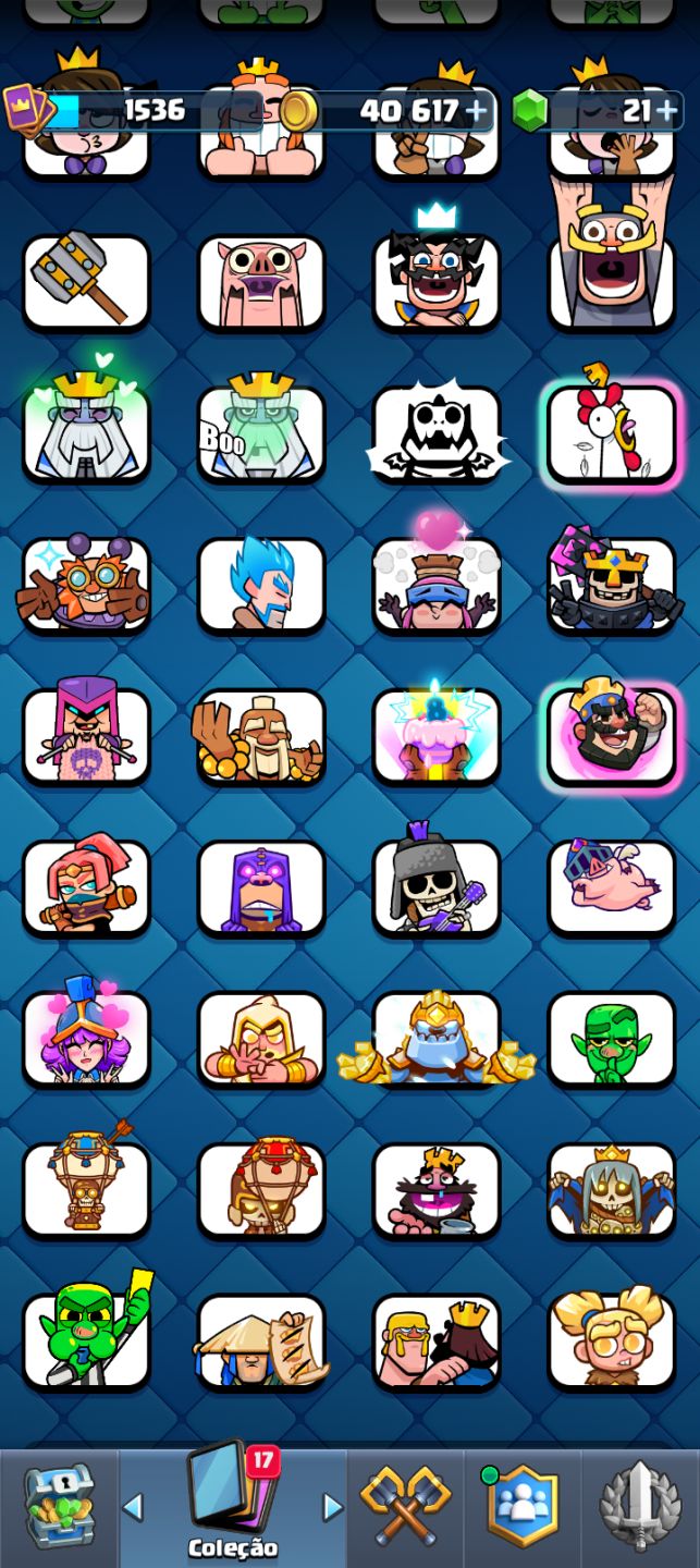 Conta Clash Royale