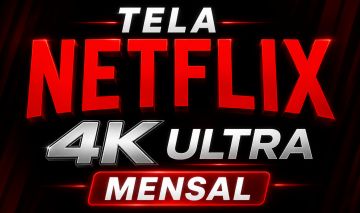 Tela Netflix 4k com PIN