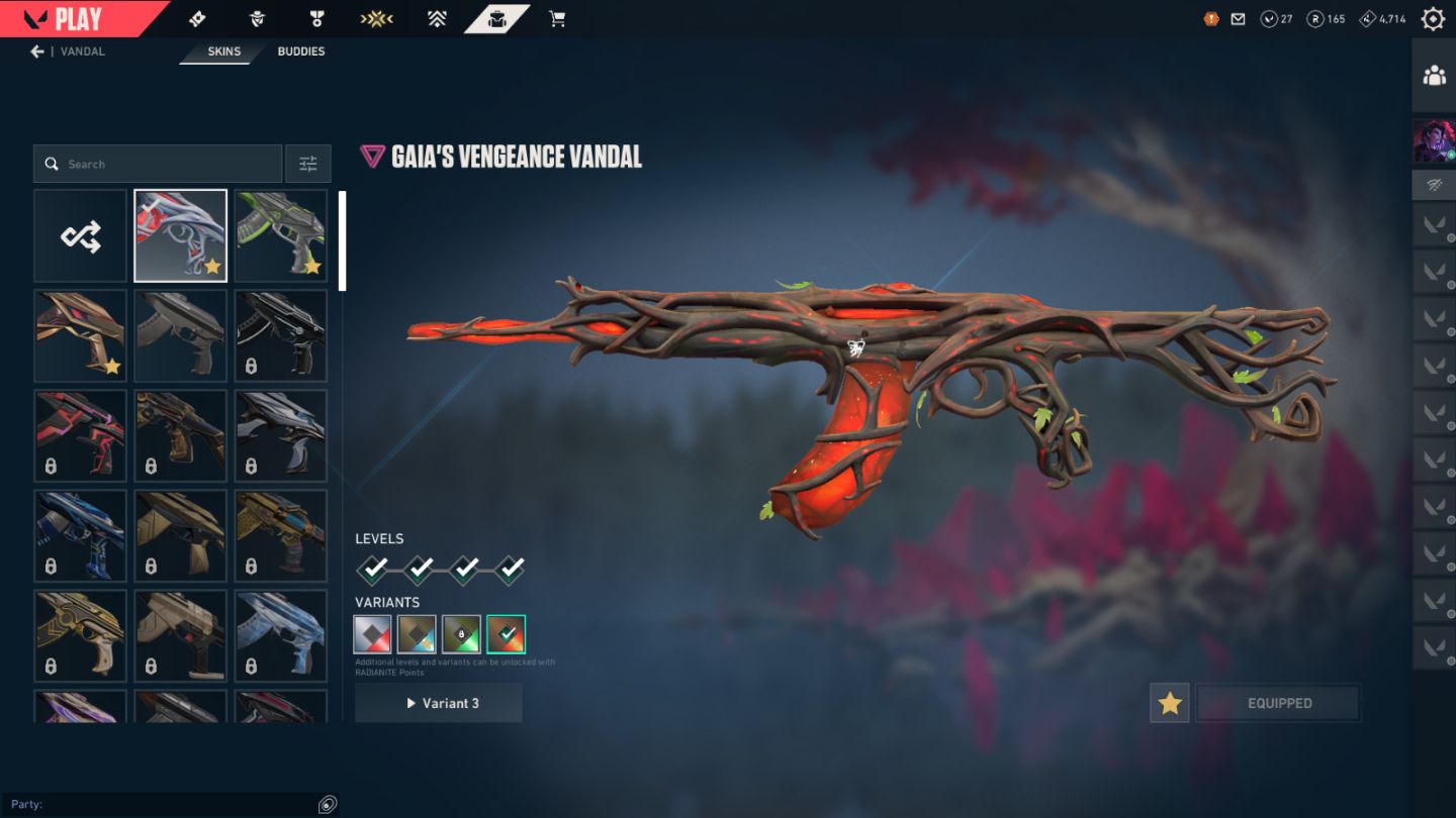 Conta Valorant FULL AGENTES, LVL 210+, PEAK ASC 2 e COM BOAS SKINS