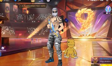 CONTA FREE FIRE NIVEL 70