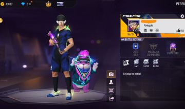 CONTA FREE FIRE COM CONJUNTO METAMORFOSE | SKIN DO BRASIL | CAMISA DO MÉXICO