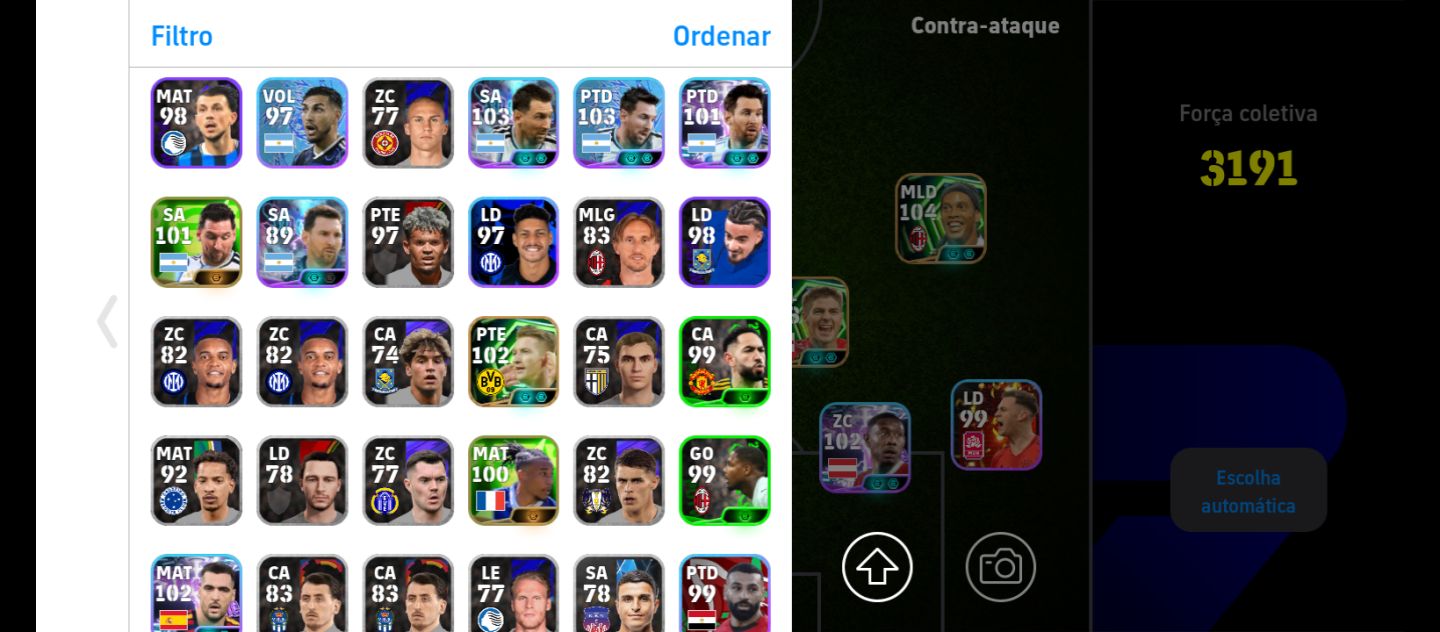 Conta de efootball
