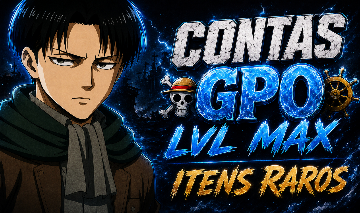 Grand Piece Online [GPO] CONTAS LVL MAX MAIS BARATA DO QUE O NORMAL