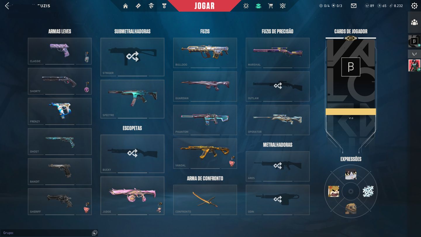 Conta Lv 391 Beta, Muitas Vandals e Facas. (Preço Negociável)