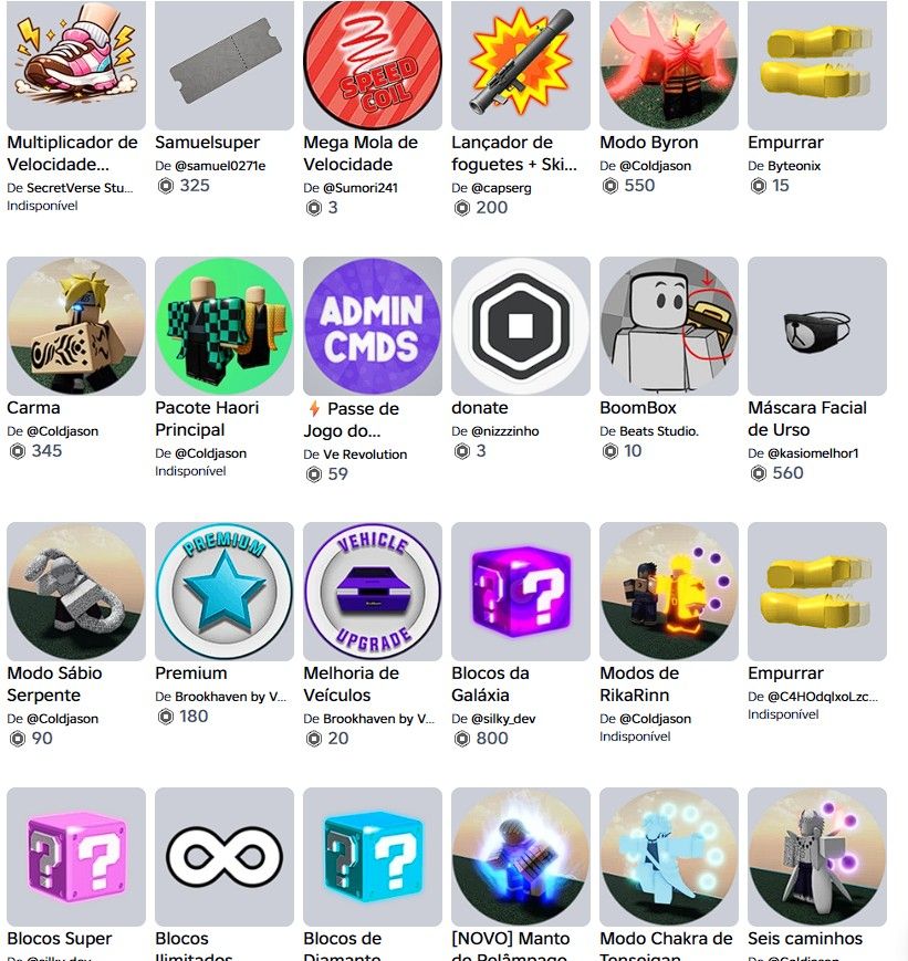CONTA ROBLOX 2018 COM 230 ROBUX NA CONTA E GAMEPASS EM JOGOS POPULARES!