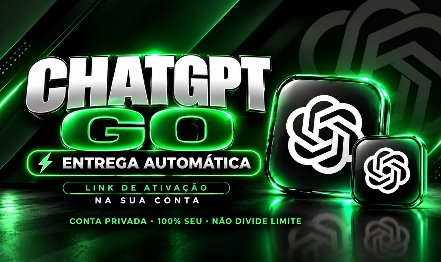ChatGPT Go | Ative na Sua Conta + Entrega Automática