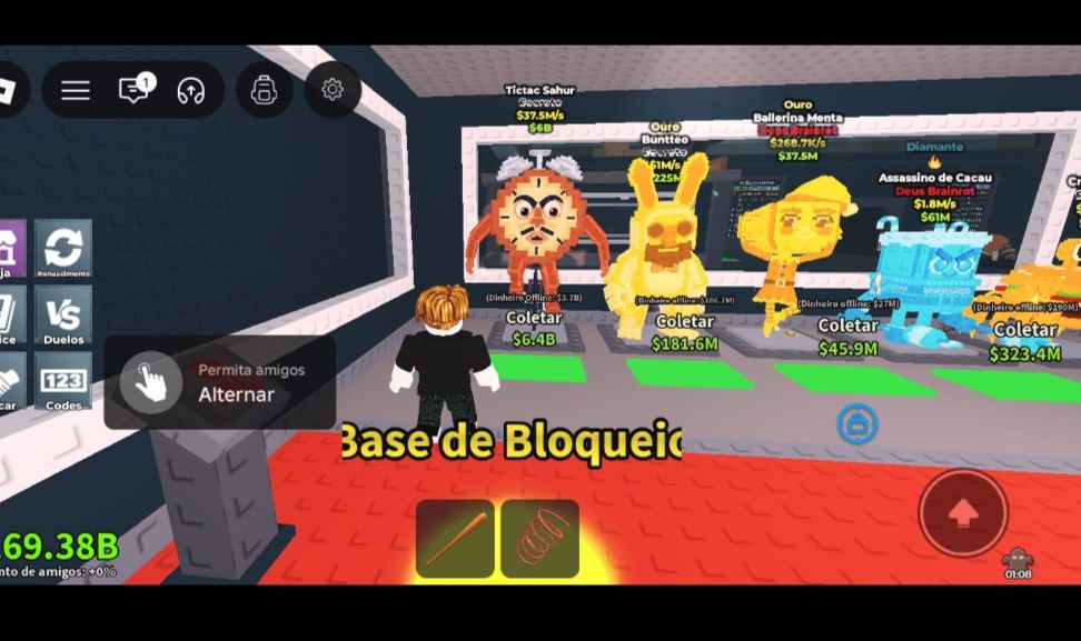 Roube um Brainrot/Brainrots raros