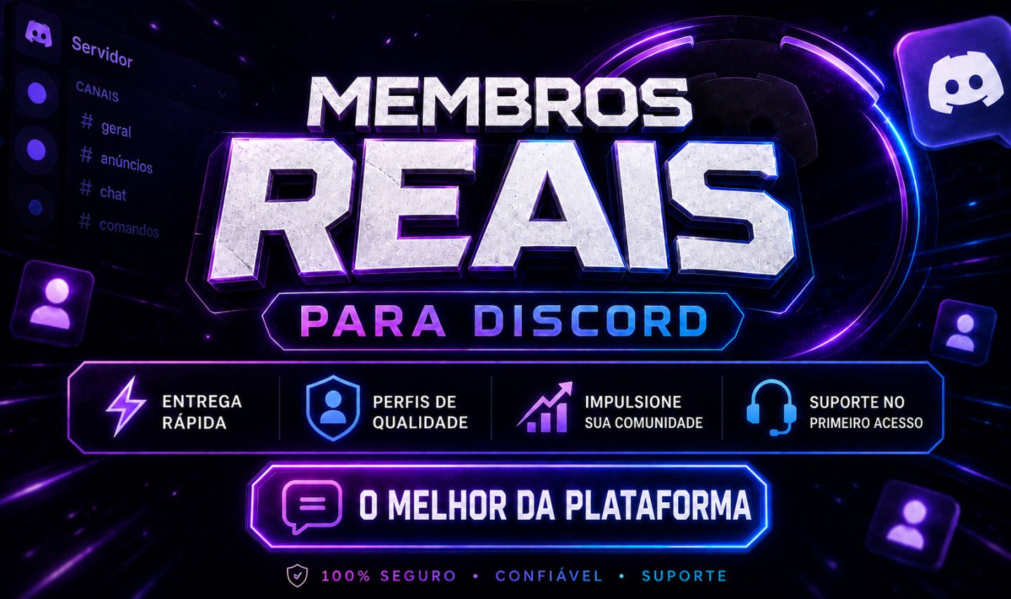 Discord Membros Reais