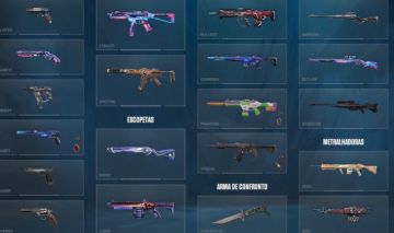 CONTA DE VALORANT COM DIVERSAS SKINS DAS MAIS PRINCIPAIS