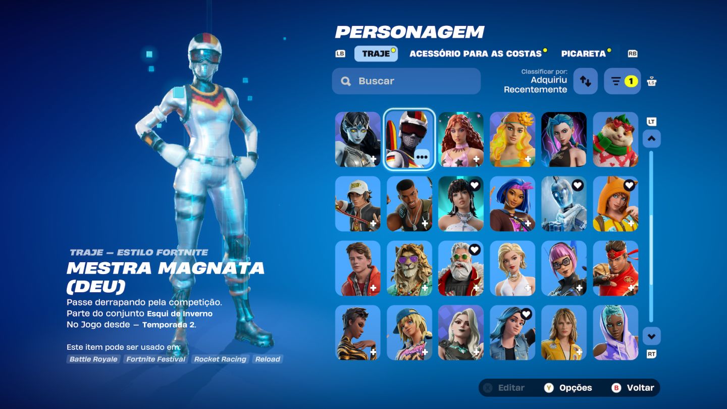 CONTA FORTNITE FULL ACESSO COM MUITAS SKINS E PICARETAS