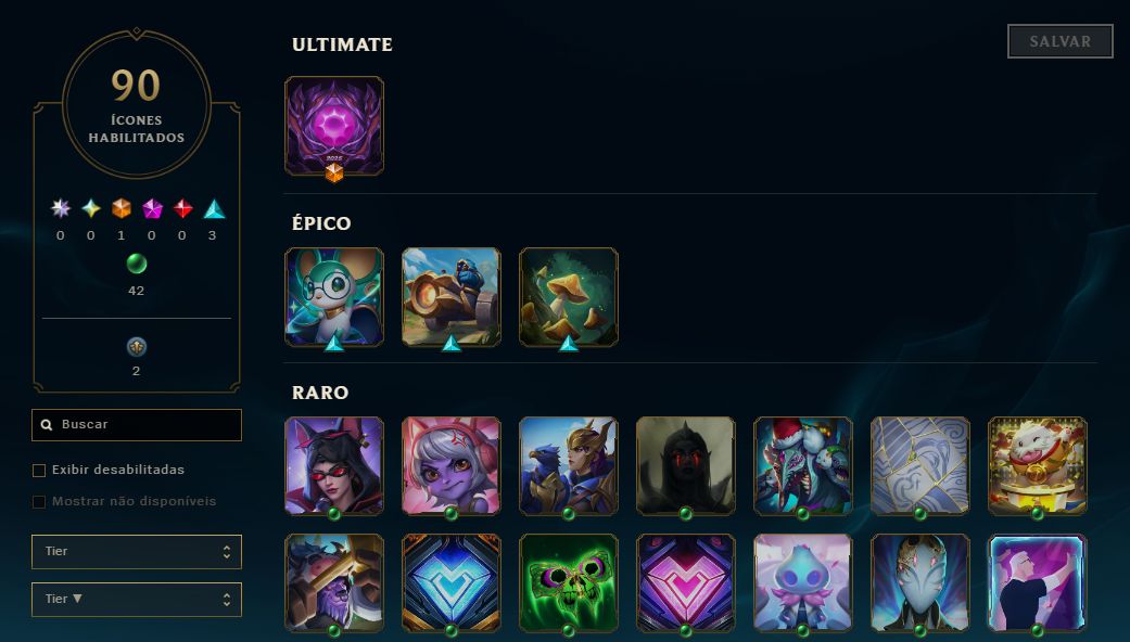 CONTA MESTRE A VENDA LV 91 WINRATE 70% + VEM COM ALGUMAS SKINS EMAIL ALTERAVEL