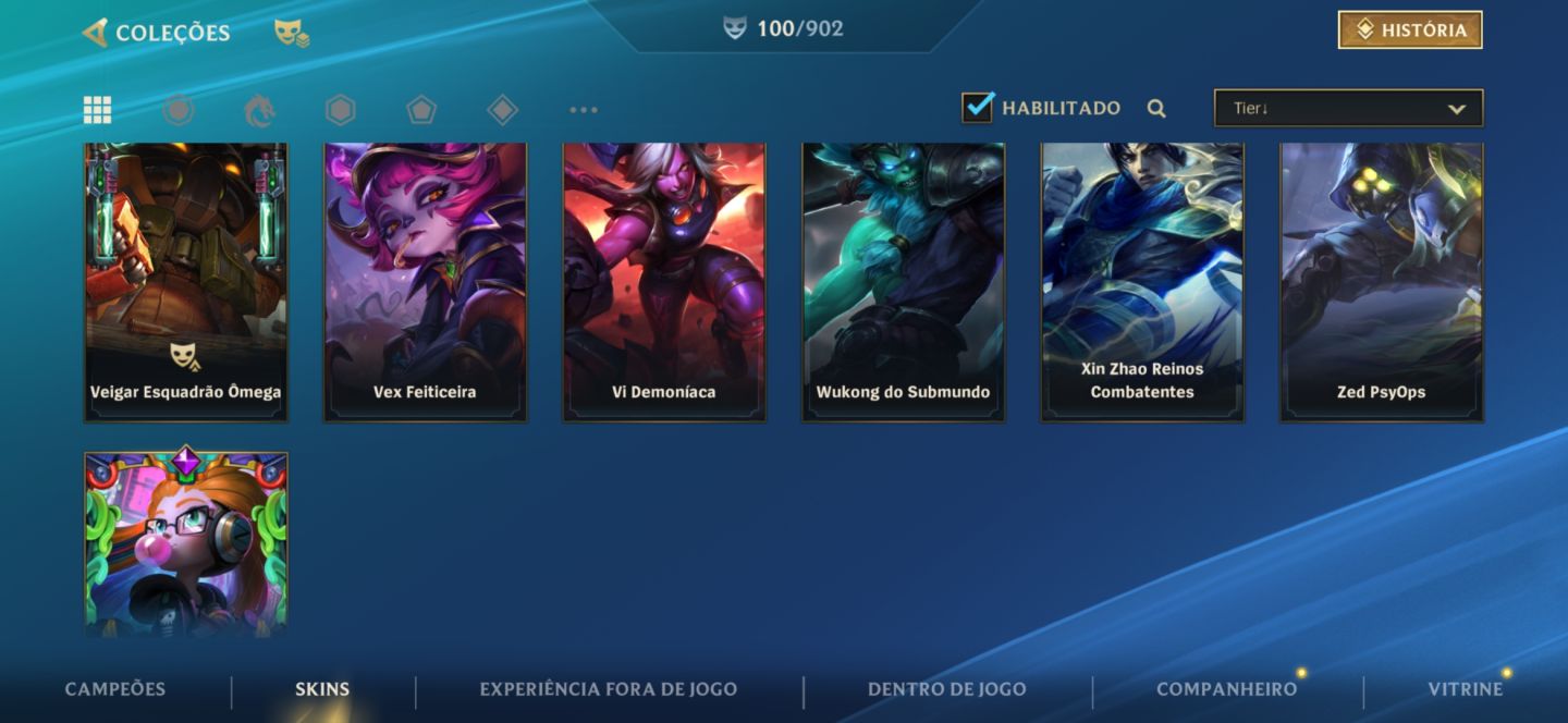 Conta de wr