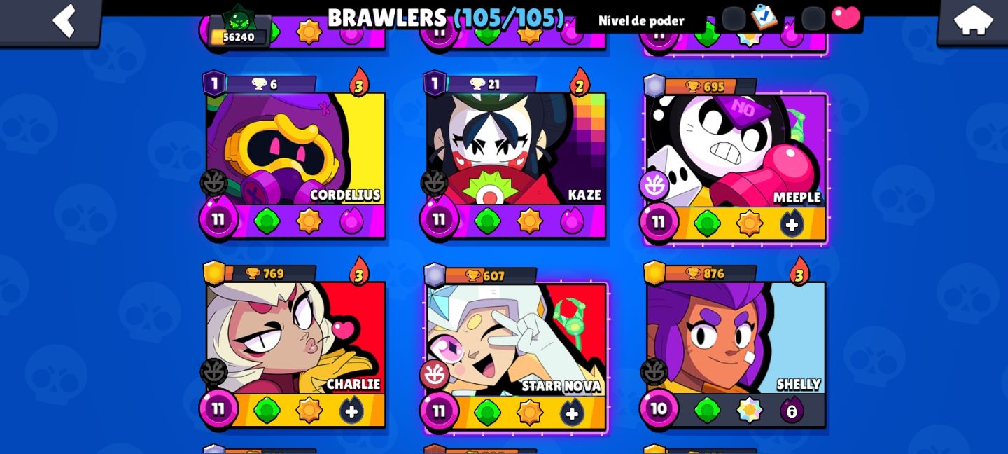 CONTA BRAWL STARS 56K+ DE 2021