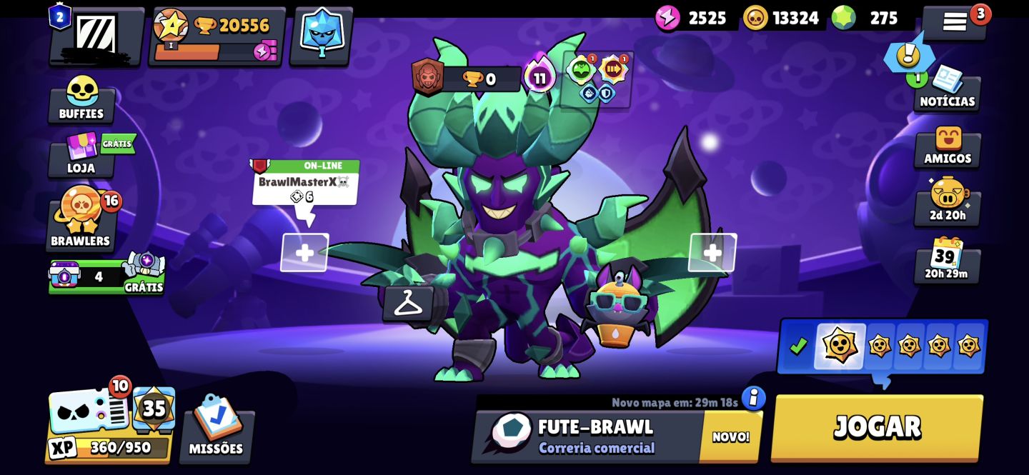 Conta Brawl Stars Tryhard