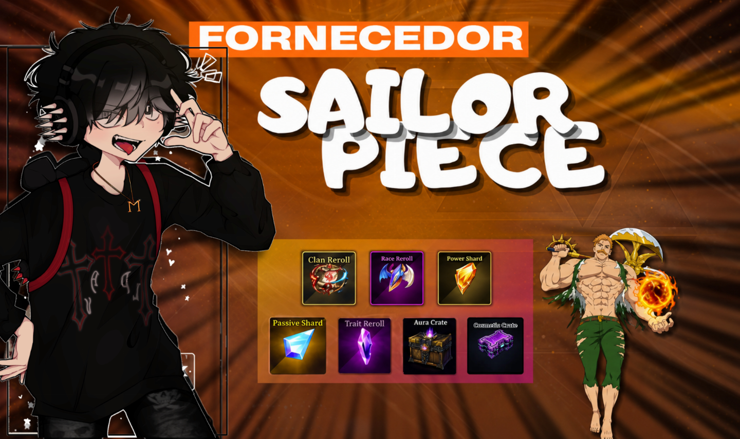 [PROMOÇÃO] MELHORES PREÇOS DE SAILOR PIECE | PEÇA DE MARINHEIRO | REROLLS & SETS