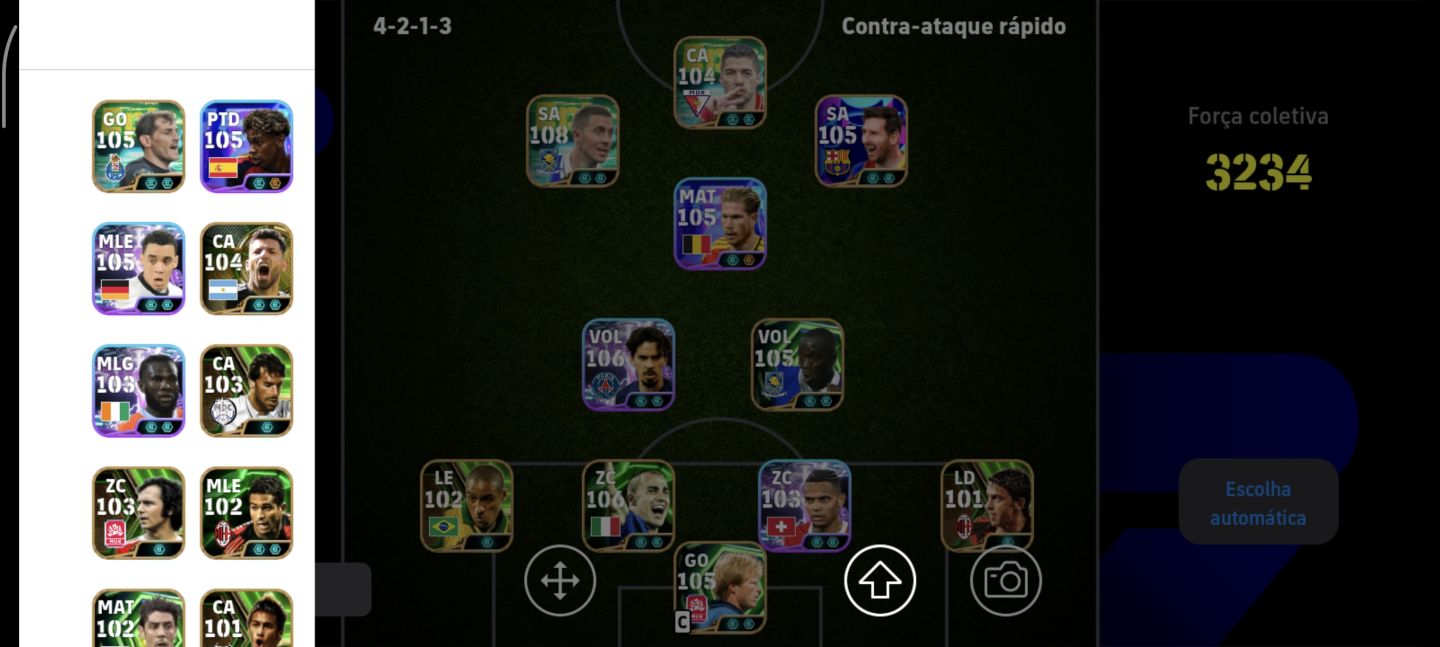 Conta efootball 3270+ força
