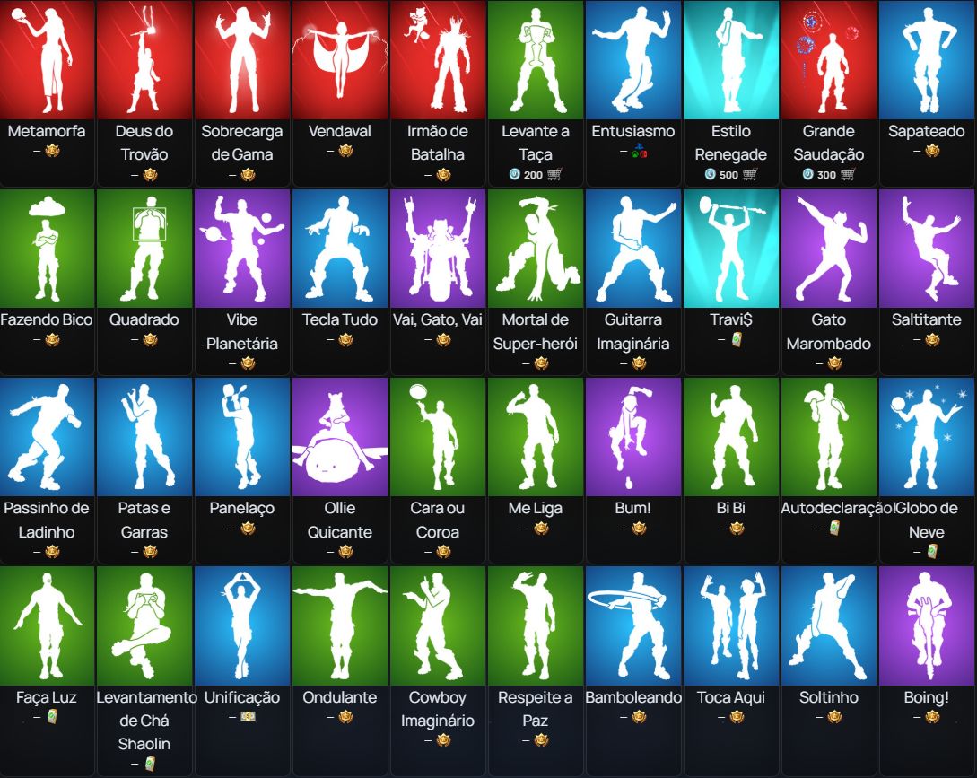 Conta de fortnite com mtas skins raras, tendo season 2 (preço negociavel)