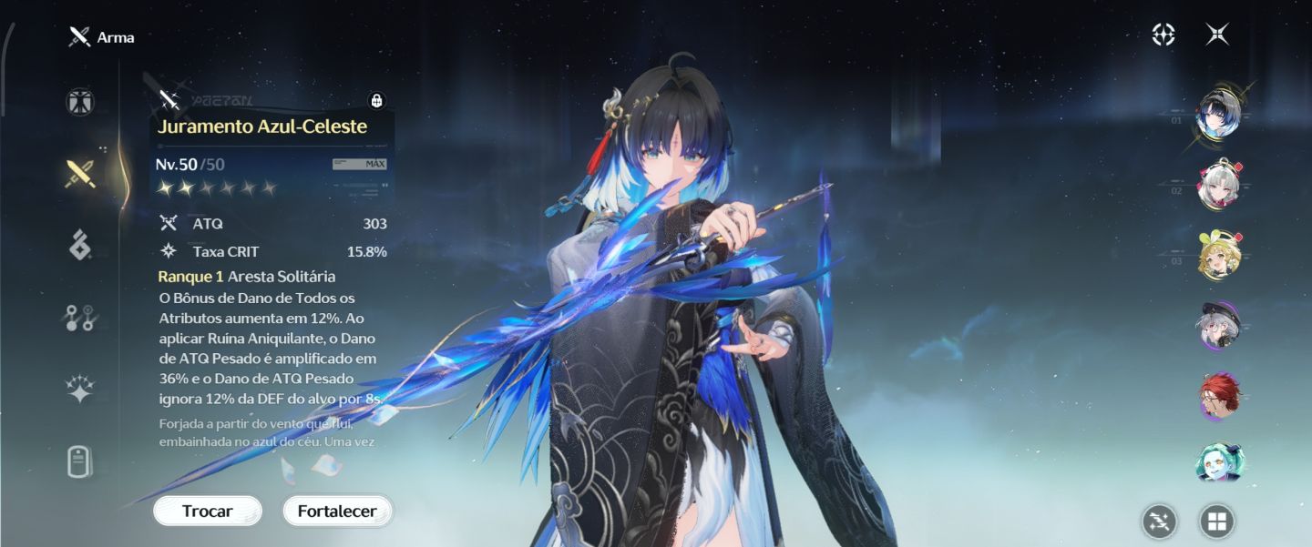 Conta Rebecca + YangYang Xuanling+Arma