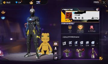 Conta de Free fire prime 7, 8 anos de jogo