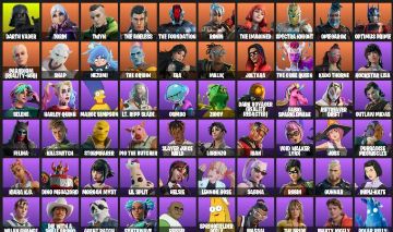 CONTA FORTNITE - 163 SKINS | PODE ALTERAR E-MAIL