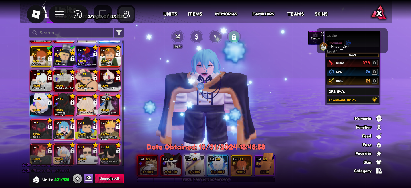 Conta Anime Vanguards com 9 MONARCAS e units super raras da release do jogo