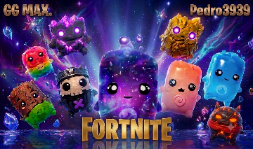 FORTNITE ELEMENTAIS: GALAXY aos Doces e Amendoim!