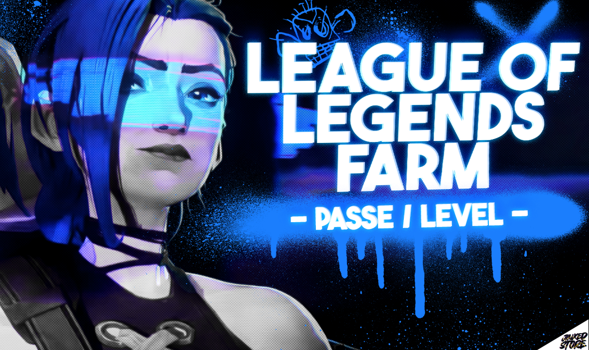 LEAGUE OF LEGENDS FARM - Up passe de batalha - Up de Level!