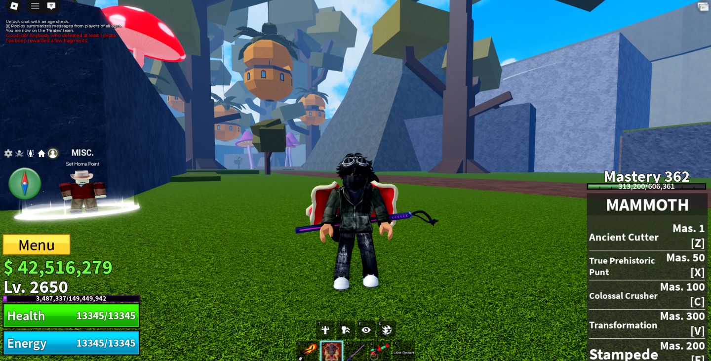 CONTA BLOX FRUITS COM 4 MITCAS E COISAS EM MAIS JOGOS