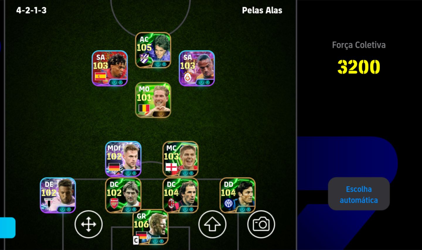 Conta eFootball pra começar bem