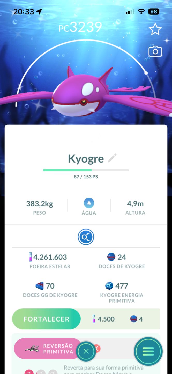Conta Pokémon Go, MewTwo de armadura, mais de 100 shinys e shundos et.