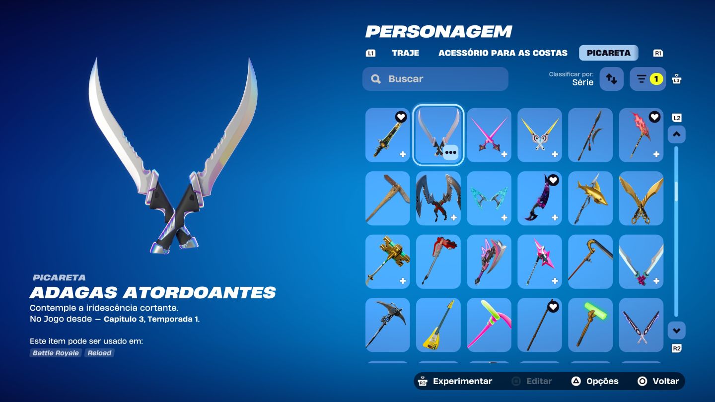 Conta antiga fortnite+Salve o mundo