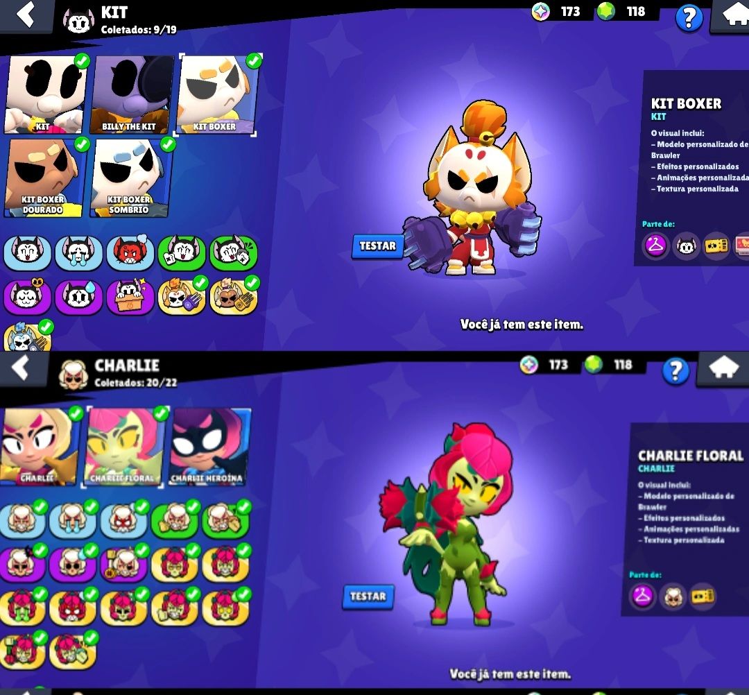 ⚡CONTA DE BRAWL STARS DE 2018 COM SHELLY STELLAR E 5 ANOS DE CRIAÇÃO ⚡