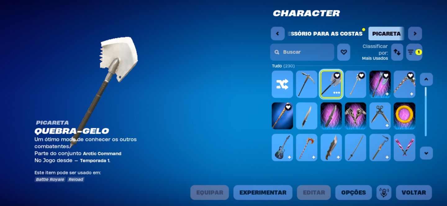 CONTA FORTNITE COM SALVE O MUNDO E ITENS RAROS