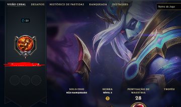 ( LVL 20 VLADIMIR DEVORADOR CÓSMICO ) 20 CHAMPS - 4 BAÚS ( SERVER BR SEM ELO )