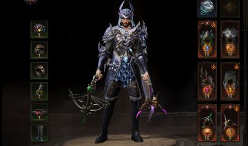 CONTA DIABLO IMORTAL LV PARAGON 310 CAÇADOR DE DEMONIO COM SKINE ITEMS