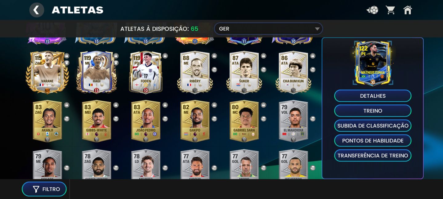 Conta FC mobile Ger 122