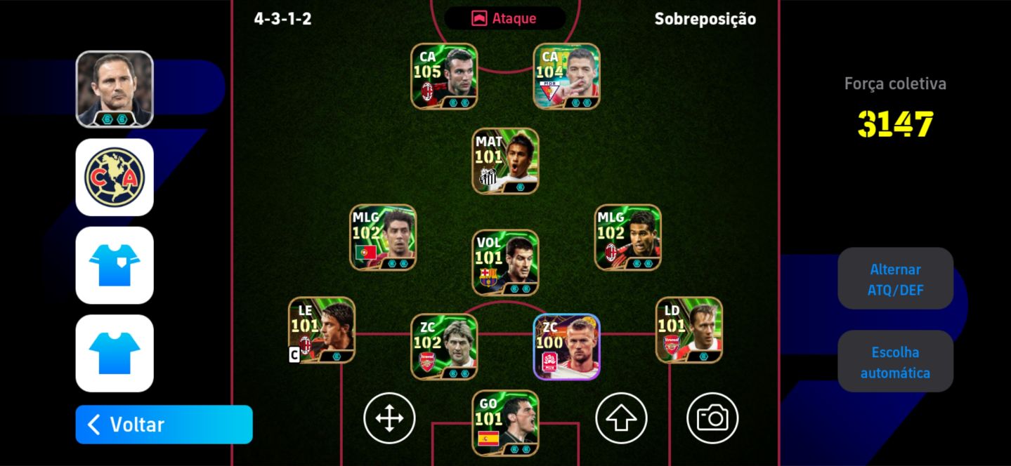 Conta efootball 3147 força